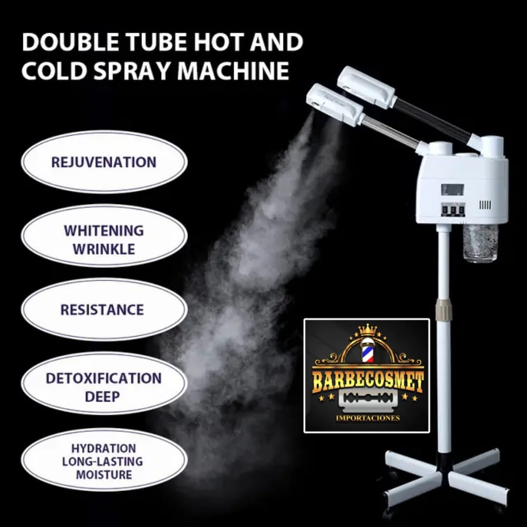 VAPORIZADOR FACIAL DOBLE CAÑA WHITE