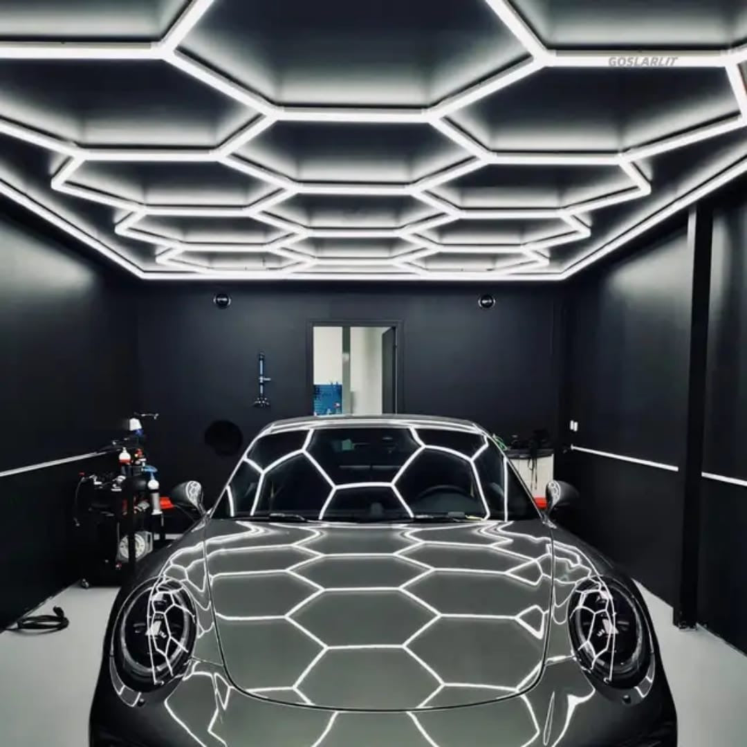 LUZ LED HEXAGONAL 4M X 2,5M (11 Y 14 HEXAGONALES)