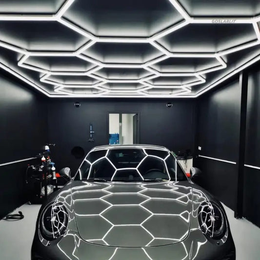 LUZ LED HEXAGONAL 4M X 2,5M (11 Y 14 HEXAGONALES)